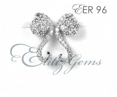 ต่างหูเพชร EER96